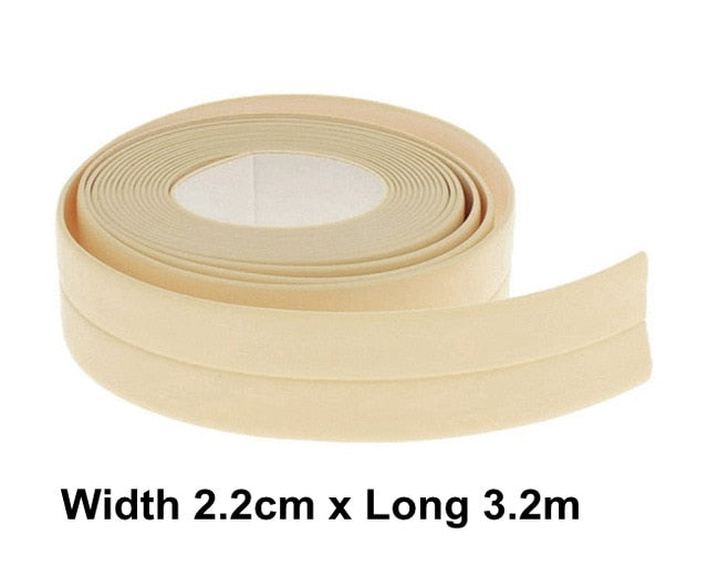 Wallpaper DIY Self Adhesive kitchen waterproof mildew-proof sealant tape wall stickers kitchen floor PVC waterproof sealing Tape