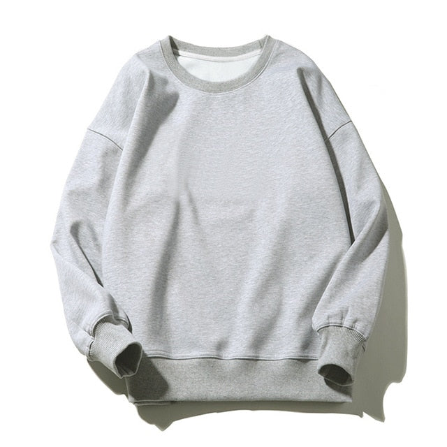 Aachoae Frauen Paar Hoodies Sweatshirt Fleece 100% Baumwolle Trainingsanzug Sport Sweatshirt 2020 Winter Japanische Beiläufige Lose Pullover