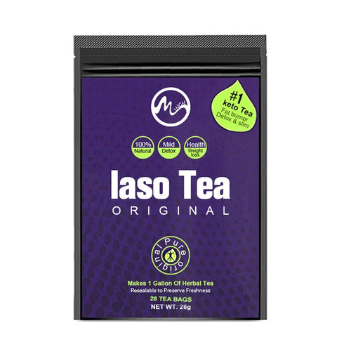 Hemp for U 28 Day 100% Natural Detox Tea Laso Tea Slimming Reduce Bloating and Constipation Fat Burning Weight Loss