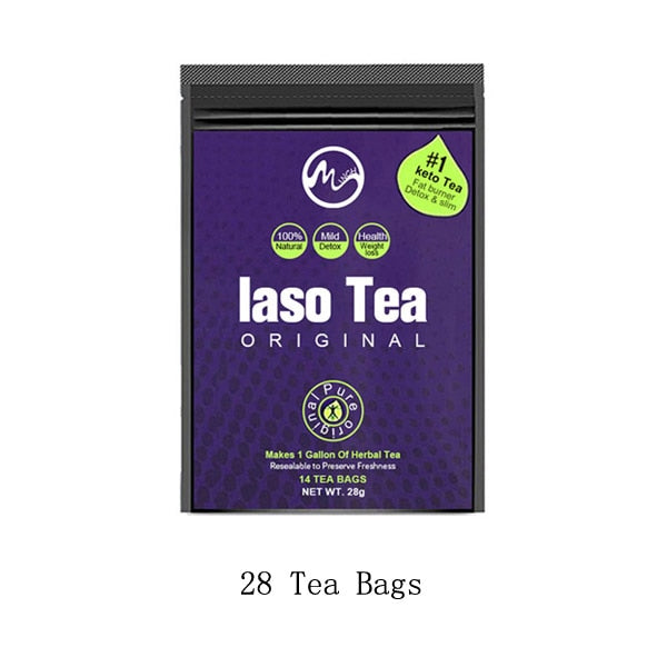 Hemp for U 28 Day 100% Natural Detox Tea Laso Tea Slimming Reduce Bloating and Constipation Fat Burning Weight Loss