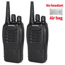 2/4PCS Original Baofeng BF-888S Walkie Talkie 5W BF 888S 6KM UHF 400-470MHZ Transmitter FM Transceiver BF888S with Earphone