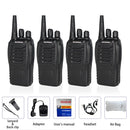 2/4PCS Original Baofeng BF-888S Walkie Talkie 5W BF 888S 6KM UHF 400-470MHZ Transmitter FM Transceiver BF888S with Earphone