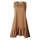Summer Dress 2021 Women Polka Dot Street Sexy Casual Loose Thin Beach Party Dress Plus Size V Neck Mini Dress Female Vestidos