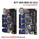 BIGTREETECH SKR MINI E3 V2 32-Bit-Steuerplatine mit TMC2209 UART 3D-Druckerteilen für Ender 3/5 Pro Upgrade BTT SKR V1.4 Turbo