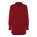 Celmia Women White Shirt 2021 Oversized Shirts Fashion Lapel Casual Solid Long Sleeve Buttons Asymmetrical Top Autumn Blusas 5XL