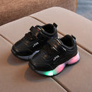 Size 21-30 Children LED Sneakers With Light Up sole Baby Led Luminous Shoes for Girls /Glowing Lighted Shoes for Kids Boys tenis