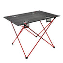 All Aluminum Alloy Folding Tables and Chairs Outdoor Picnic Table Set Ultra-light Casual Barbecue Camping Table Portable