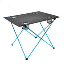 All Aluminum Alloy Folding Tables and Chairs Outdoor Picnic Table Set Ultra-light Casual Barbecue Camping Table Portable