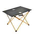 All Aluminum Alloy Folding Tables and Chairs Outdoor Picnic Table Set Ultra-light Casual Barbecue Camping Table Portable