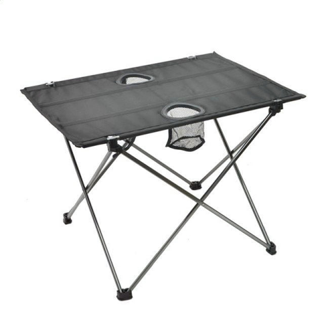 Klapptische und Stühle aus Aluminiumlegierung, Picknicktisch-Set für den Außenbereich, ultraleichter, lässiger Grill-Campingtisch, tragbar