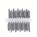 10pcs Silicone Nail Drill Bit Rubber Manicure Drills Electric Rotary Mills Cutter Cuticle Polishing Tools Nail Salon Accessories
