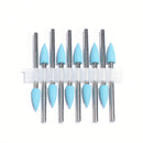 10pcs Silicone Nail Drill Bit Rubber Manicure Drills Electric Rotary Mills Cutter Cuticle Polishing Tools Nail Salon Accessories