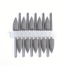 10pcs Silicone Nail Drill Bit Rubber Manicure Drills Electric Rotary Mills Cutter Cuticle Polishing Tools Nail Salon Accessories