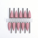 10pcs Silicone Nail Drill Bit Rubber Manicure Drills Electric Rotary Mills Cutter Cuticle Polishing Tools Nail Salon Accessories