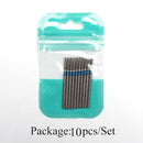 10pcs Silicone Nail Drill Bit Rubber Manicure Drills Electric Rotary Mills Cutter Cuticle Polishing Tools Nail Salon Accessories