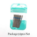 10pcs Silicone Nail Drill Bit Rubber Manicure Drills Electric Rotary Mills Cutter Cuticle Polishing Tools Nail Salon Accessories