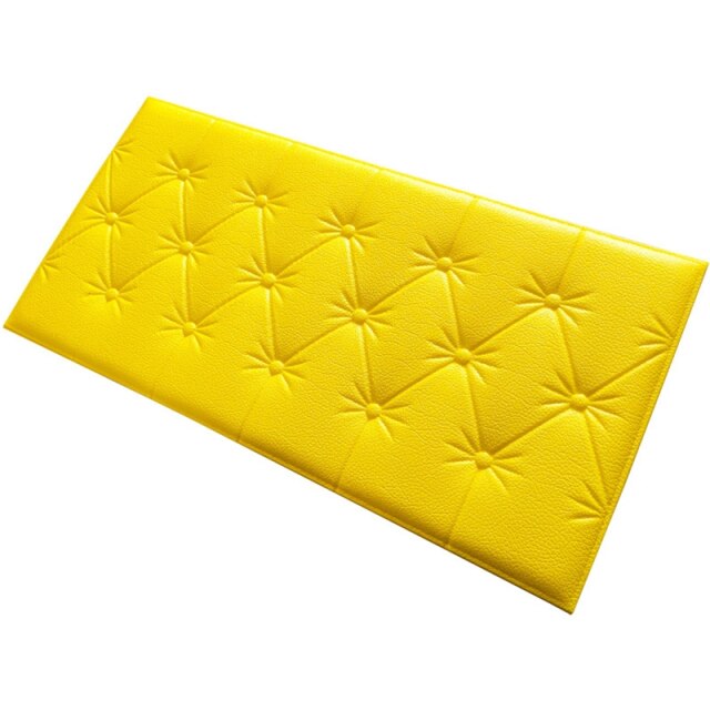 Kindergarten decoration thick anti-collision head foam sponge soft package tatami bed cushion self-adhesive 3d wall sticker  4MM