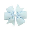1 pcs Colors Solid Grosgrain Ribbon Bows Clips Hairpin Girl&