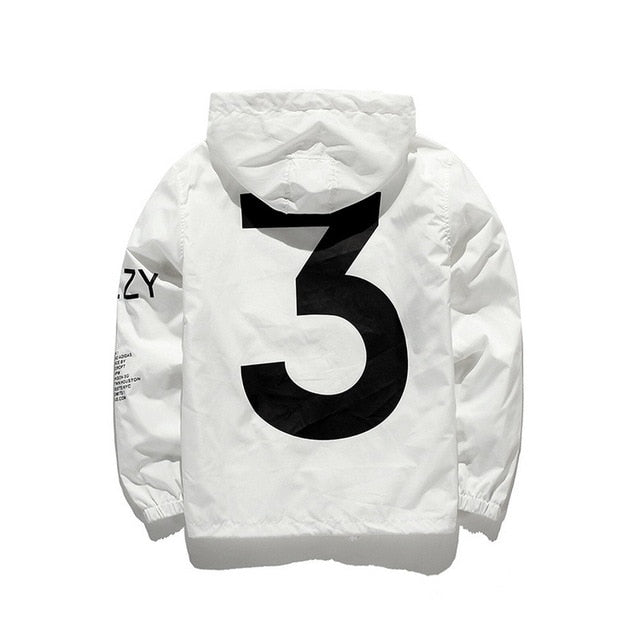 2021 Spring Kanye West Y3 Men’s Windbreaker Jacket Outdoor Hooded Bomber Jacket Men Harajuku Hip Hop Streetwear Coats Outwear