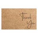 30 Pcs/pack Natural Kraft Paper Thank You For Your Order Card Handmade Custom Card For Small Business Gift Decoration Labels