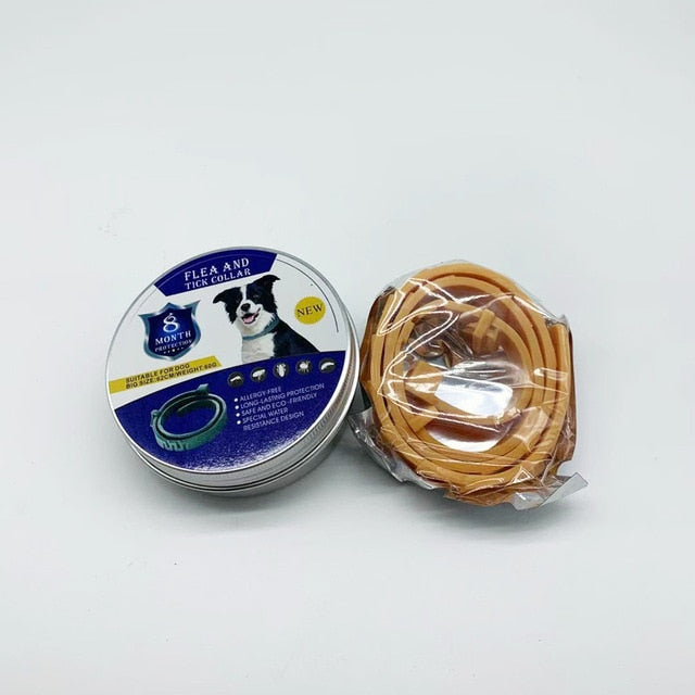 8 Monate Flohzeckenhalsband für Hunde, Katzen, Haustier, verstellbares Hundehalsband für kleine Hunde, Haustiere, Zubehör, niedliche Produkte