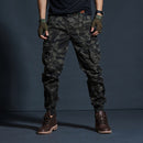 High Quality Khaki Casual Pants Men Military Tactical Joggers Camouflage Cargo Pants Multi-Pocket Fashions Black Army Trousers