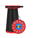 Retractable Stool Folding Chiar Outdoor Portable Stool Folding Chair Camping Stool Convenient Fishing  Foldable plastic stool