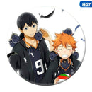 Anime High Kyuu!! enamel pin Volleyball Boy Cos Tsukishima Firefly Sun Xiang XCosplay Bedge Cartoon Bags Badge Button Brooch
