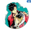 Anime High Kyuu!! enamel pin Volleyball Boy Cos Tsukishima Firefly Sun Xiang XCosplay Bedge Cartoon Bags Badge Button Brooch