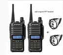 2 uds alta calidad 10W 25km Baofeng UV-9R plus ham radio cb radio comunicador impermeable walkie talkie baofeng uv 9r plus рация