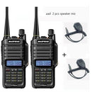 2 uds alta calidad 10W 25km Baofeng UV-9R plus ham radio cb radio comunicador impermeable walkie talkie baofeng uv 9r plus рация