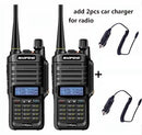 2 uds alta calidad 10W 25km Baofeng UV-9R plus ham radio cb radio comunicador impermeable walkie talkie baofeng uv 9r plus рация