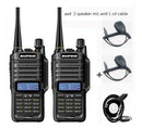 2 uds alta calidad 10W 25km Baofeng UV-9R plus ham radio cb radio comunicador impermeable walkie talkie baofeng uv 9r plus рация