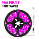 Luz LED de cultivo USB espectro completo tira de luz LED de crecimiento 0,5 m 1m 2m 3m lámpara LED para plantas DC5V cinta de lámpara de invernadero de flores de semillas fito