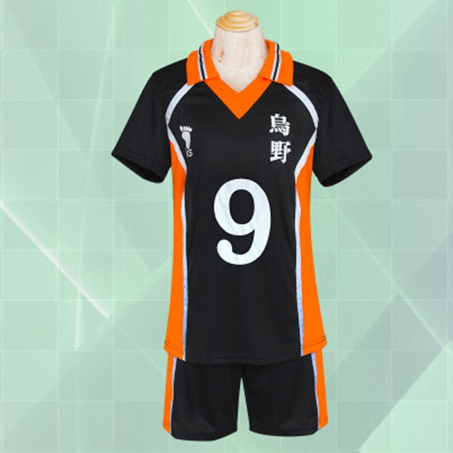 Anime Haikyuu Cosplay Costume Karasuno High School Volleyball Club Hinata Shyouyou Kageyama Tobio Sportswear Jerseys Uniform