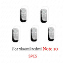 5Pcs for Xiaomi Redmi Note 9 Pro 9S 10 Pro 9 9T 5G 9c NFC 8t 9a 8 Camera Lens Protector Tempered Glass Back Screen Redme 8a Glas
