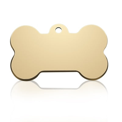 Etiqueta de identificación de perro y gato, Collar de perro personalizado con grabado gratuito, colgante de nombre para mascota, Collar de hueso, accesorio para cachorro