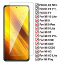 11D Protective Glass For Xiaomi Poco X3 NFC F1 F2 Pro Tempered Screen Protector For Mi 10 Lite Mi9 9 SE 9T CC9 CC9E A3 Lite Film