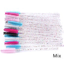 Eyelash Extension Disposable Eyebrow brush Mascara Wand Applicator Spoolers Eye Lashes Cosmetic Brushes Set makeup tools