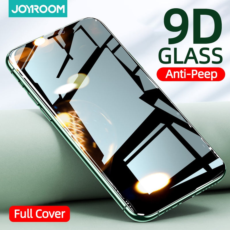 Protector de pantalla privado para iPhone 12 11Pro Max X XS MAX XR vidrio templado antiespía para iPhone 12 mini vidrio de privacidad Joyroom