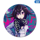 Anime Danganronpa Monokuma Naegi Makoto Kirigiri Kyouko Maizono Sayaka Insignias Broche Iconos