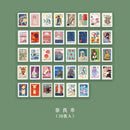 366 pcs/natural scenery stationery stickers book aestheti butterfly cute bullet journaling korean stationery aesthetic stickers