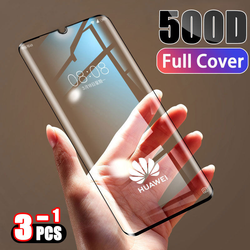 Tempered Full Cover Protective Glass on For Huawei P30 P20 Lite Pro Screen Protector Film For Honor Mate 20 10 9 Lite Pro Glass