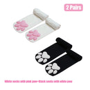 New Cat Paw Socks for Women Girls Kawaii 3D Cat Claw Toe Beanies Cute Gift Lolita PawPads Cosplay Cat Paw Pad Thigh High Socks