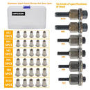 Hand Rivet Nut Gun Head nuts Simple installation Manual Riveter Rivnut Tool Accessory for Nuts M3 M4 M5 M6 M8 M10