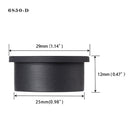 Ojal para cable de escritorio, cubierta de orificio de cable de silicona flexible, organizador de cables, junta redonda blanca