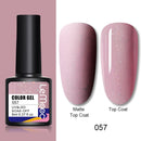 LEMOOC 8.0ml UV Gel Nail Polish Thermal Glitter Gel Polish Color-changing Gel Varnish Nail Art Gel varnish