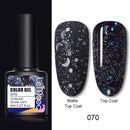 LEMOOC 8.0ml UV Gel Nail Polish Thermal Glitter Gel Polish Color-changing Gel Varnish Nail Art Gel varnish