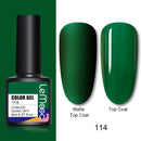 LEMOOC 8.0ml UV Gel Nail Polish Thermal Glitter Gel Polish Color-changing Gel Varnish Nail Art Gel varnish