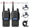 2 uds alta calidad 10W 25km Baofeng UV-9R plus ham radio cb radio comunicador impermeable walkie talkie baofeng uv 9r plus рация
